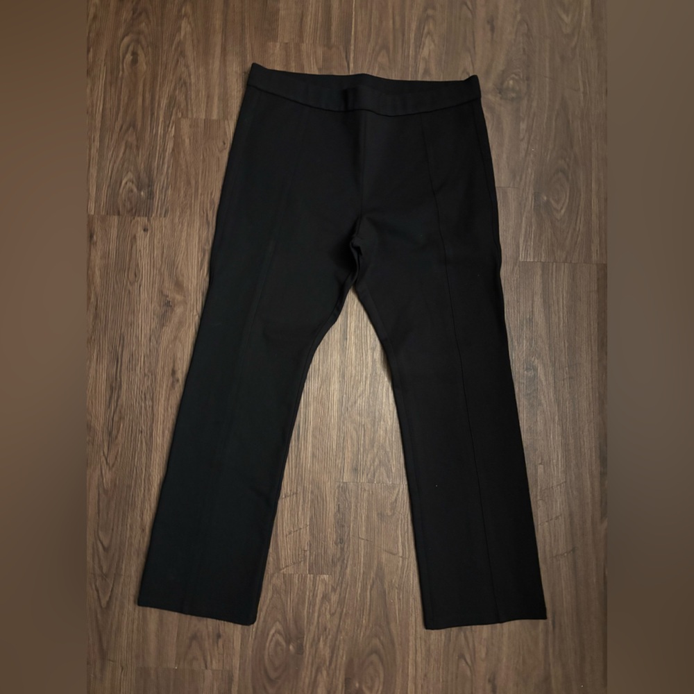 Tory Burch Black Straight Leg Pants